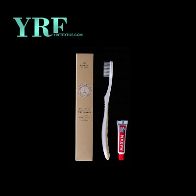 Yrf Hot Sale Customized Hotel Room Eco Charcoal Bamboo Toothbrush