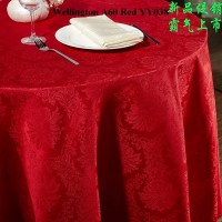 Damask Wellington Table Cloth Hotel Banquet Wedding Tablecloth Round