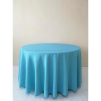 Polyester Color Party Home Hotel Banquet Wedding Satin Round Rectangle Square Table Cloth Tablecloth